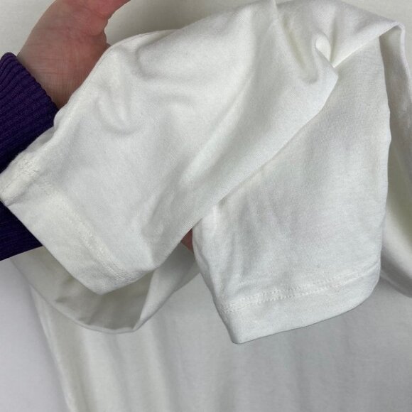 NEW Halogen Long Sleeve Modal Tee Ivory Nordstrom Size Large Brand New Minimal L - Picture 5 of 9